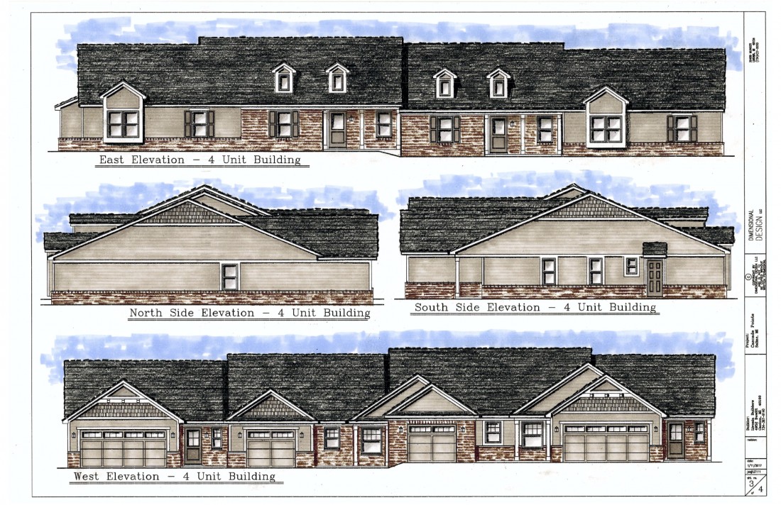 Cascade Pointe - MI Neighborhood - CascadePoint-elev4COLOR